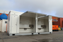 Toilet-unit heren uitvoering 20 ft.