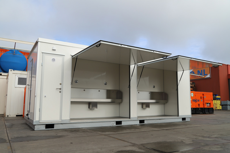 Toilet-unit heren uitvoering 20 ft. huren