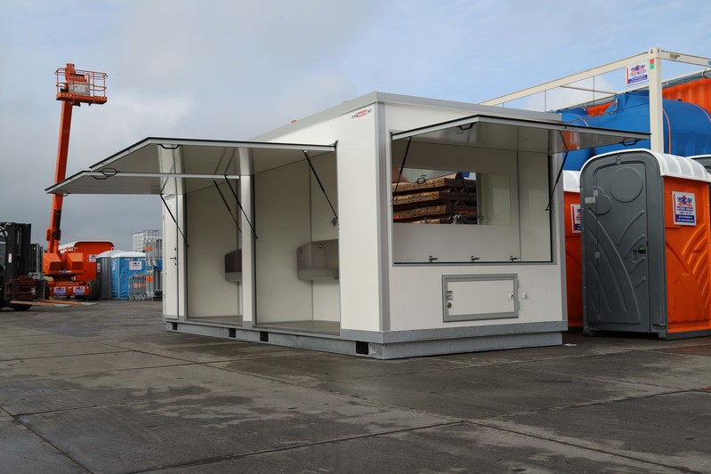 Toilet-unit heren uitvoering 20 ft. huren