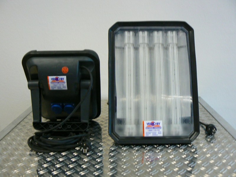 bouwlamp TL-armatuur 144W huren