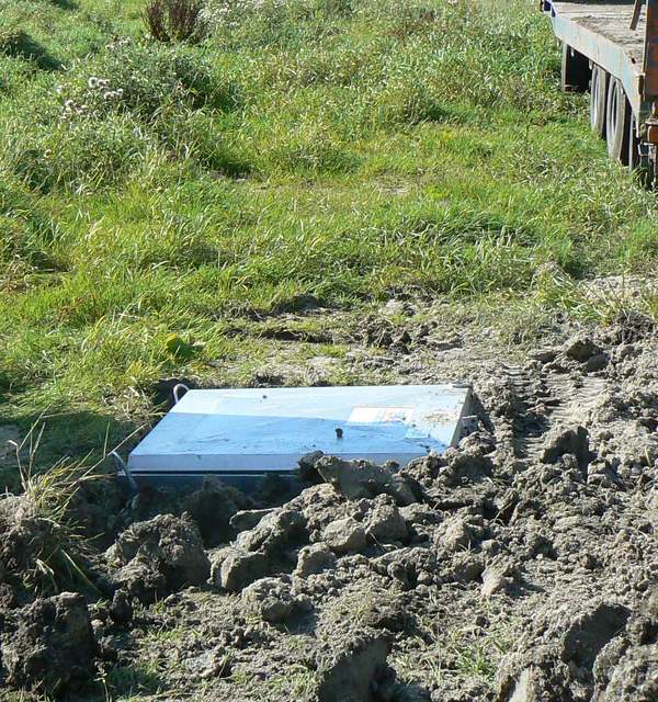Bouwwaterput staal met kranen huren