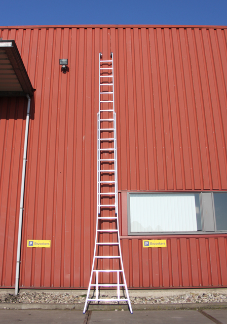 Schuifladder 2x16 tr./ 7,5 m huren