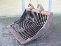 Grondbak laadschop