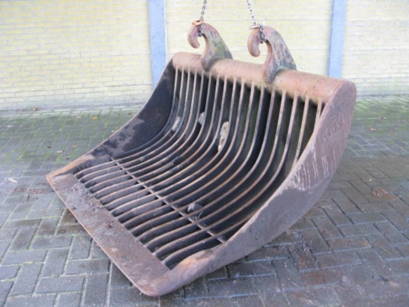 Grondbak laadschop huren