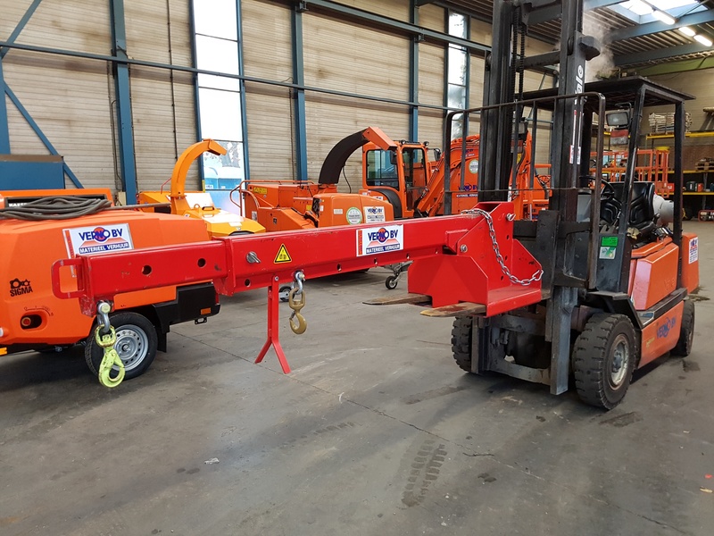 Hijsjib heftruck | Maximaal 2.500 kilo huren