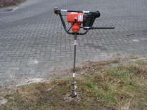 Motorgrondboor Benzine 1 pers.