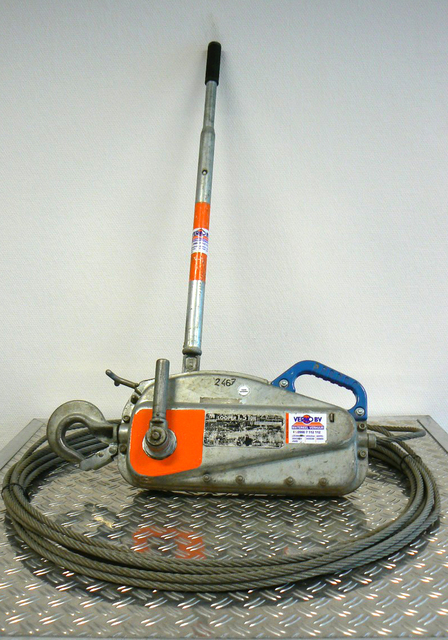 Tirfortakel | Maximaal 3000 kilo |  30-40 meter huren
