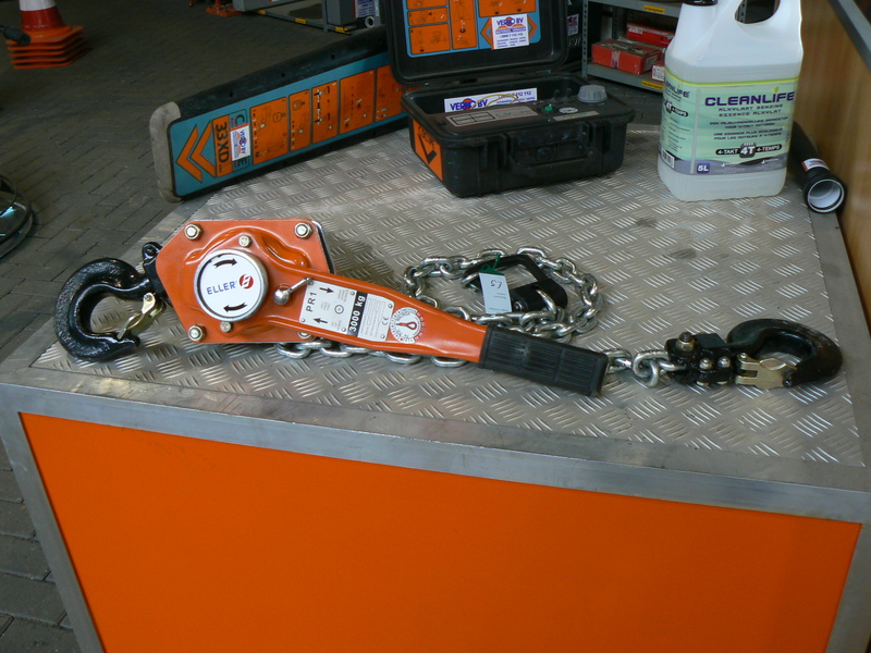 Rateltakel | 3.000 kilo | 1,5 meter huren
