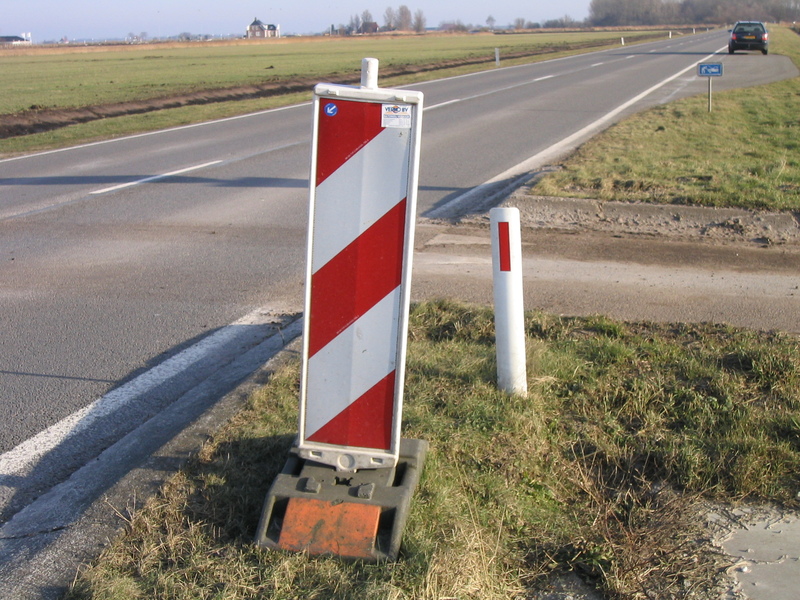 Bakenschild r/w klasse II huren