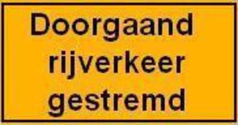 Tekstbord geel 100 x 50 huren