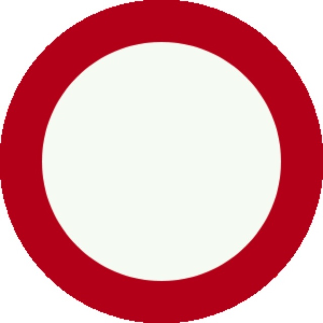 Verkeersbord C01 huren