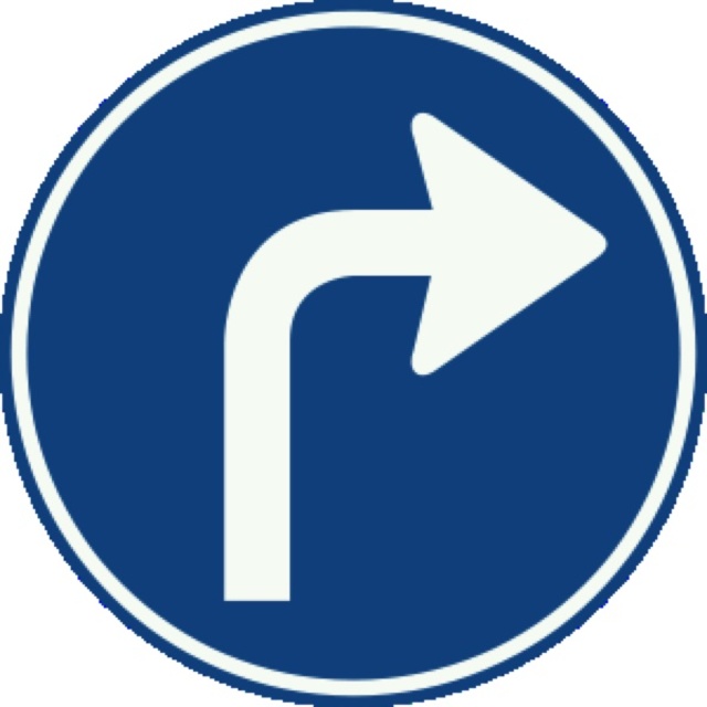 Verkeersbord D05 R huren