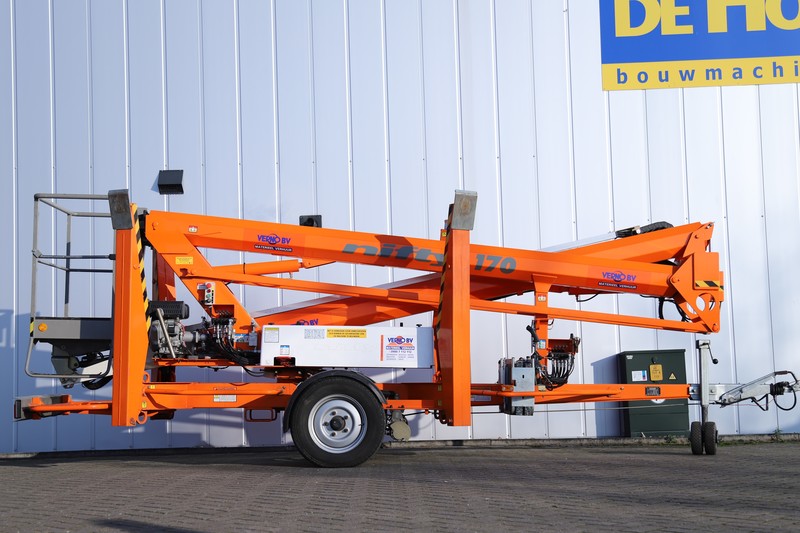 Knik-telescoop hoogwerker | 17.2 meter | Aanhanger | Accu - Diesel huren