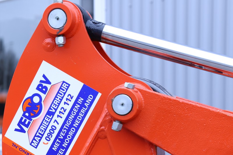 Mini-Graafmachine 1.000 kilo/diesel huren