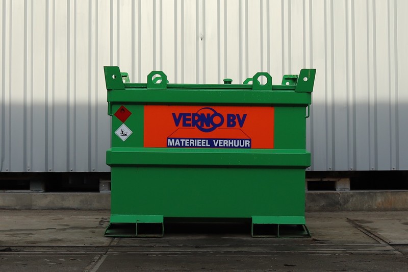 Brandstoftank 1.000 liter | IBC keur huren