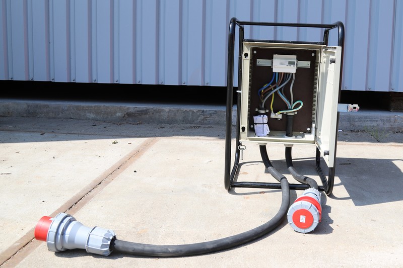 Kilowatt uurmeter 125 ampère | in kast huren