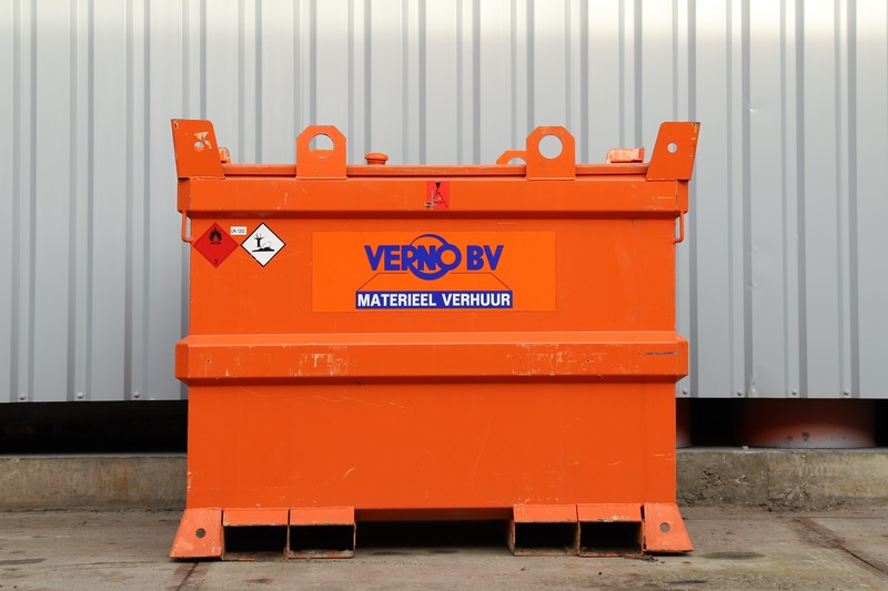 Brandstoftank 1.000 liter | IBC keur huren
