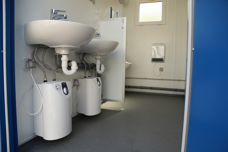 Sanitair unit 10ft huren