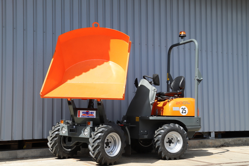 Dumper 2.000 kilo | 4 x 4 | Diesel huren