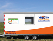 Schaftwagen 5 meter | Inclusief zonnepaneel, berging, wc en interieur