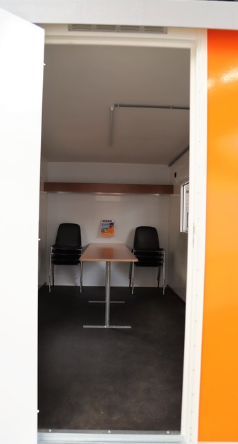 Schaftwagen 5 meter | Inclusief zonnepaneel & wc huren