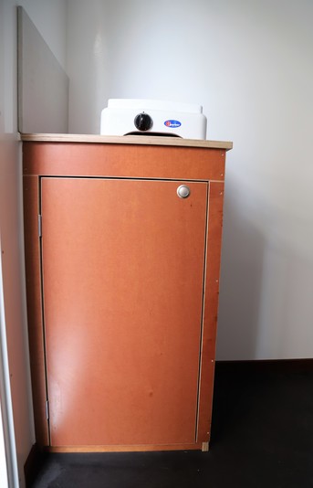Schaftwagen 5 meter | Inclusief zonnepaneel & wc huren
