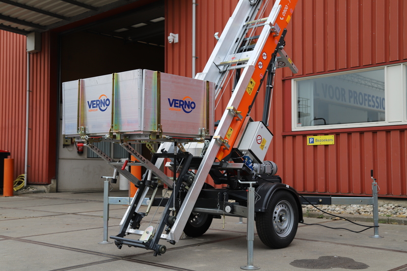 Hydraulische ladderlift | Maximaal 18 meter | 230V huren