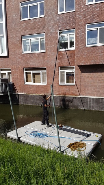 Werkvlot 1.20 x 4.20 | Koppelbaar huren