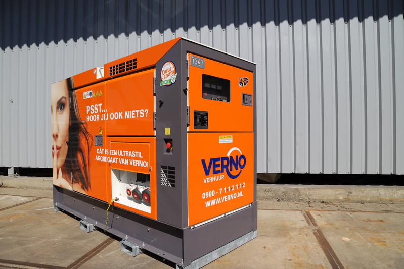 60 kVA Aggregaat | Ultra Silent huren