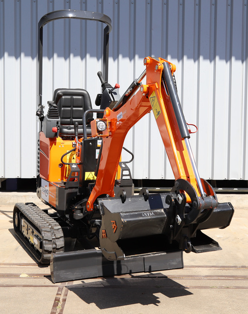 Mini-Graafmachine 1.000 kilo/diesel huren