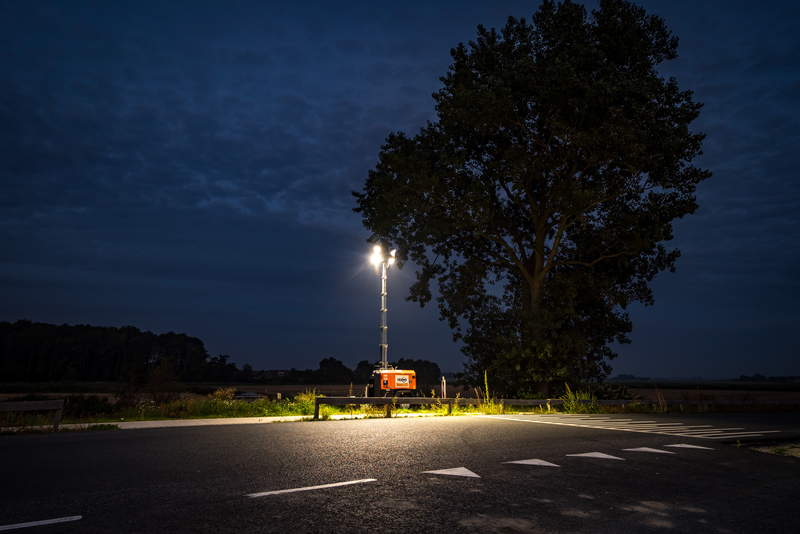Mobiele lichtmast | Hybride huren