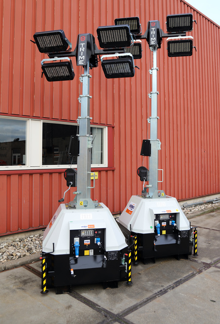 Lichtmast stationair handlier | 230V | 4x320W huren