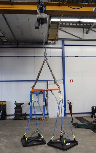 Nappenset | 75 x 75 | Inclusief hijsmiddelen huren
