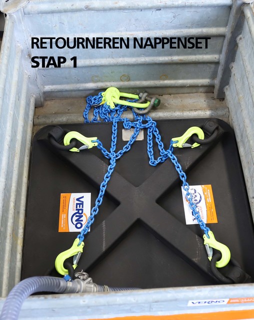Nappenset | 75 x 75 | Inclusief hijsmiddelen huren