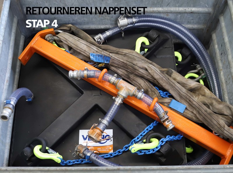 Nappenset | 75 x 75 | Inclusief hijsmiddelen huren
