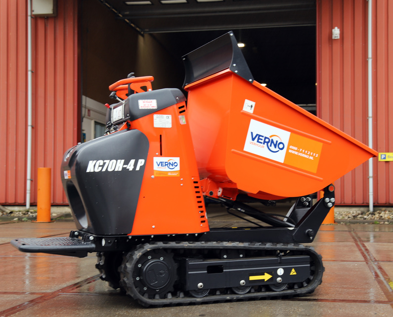 Minidumper 800 kilo | Rups | Benzine huren