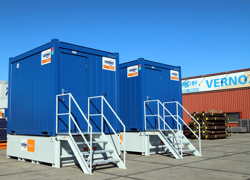 Sanitair unit 10ft huren