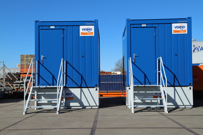 Sanitair unit 10ft huren