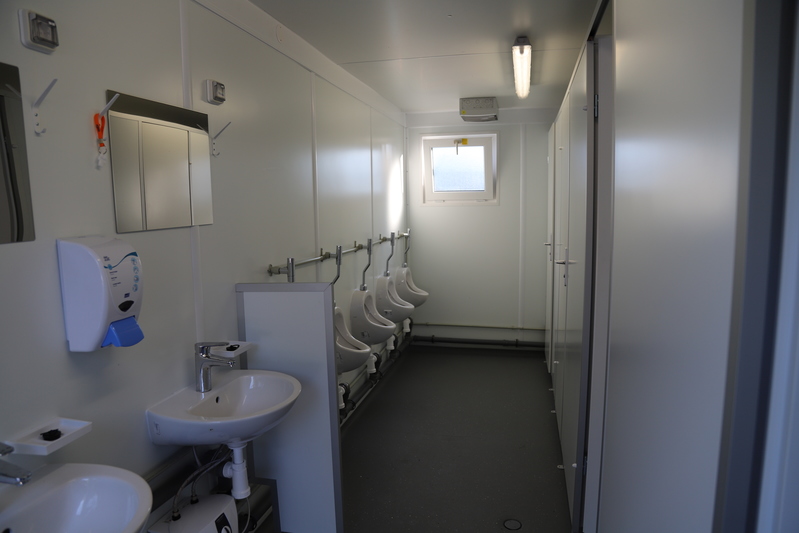Sanitairunit 20ft huren