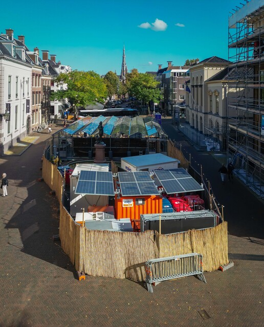 Accupack  30 kVA - 40 kWh met zonnepanelen huren
