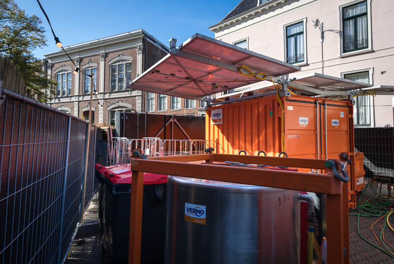 Accupack  30 kVA - 40 kWh met zonnepanelen huren