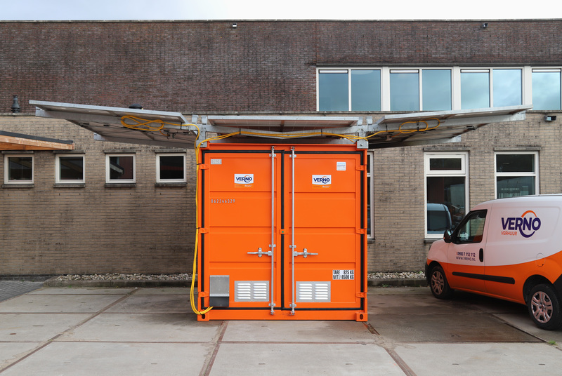 Accupack  30 kVA - 40 kWh met zonnepanelen huren