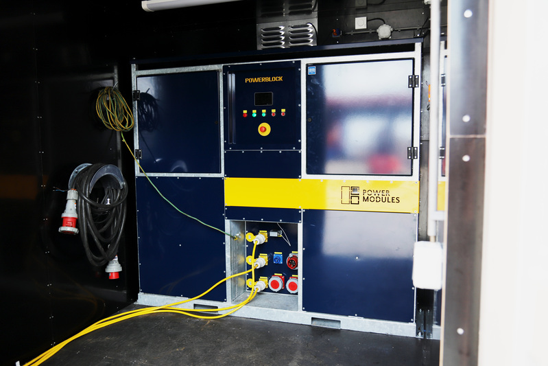 Accupack  30 kVA - 40 kWh met zonnepanelen huren
