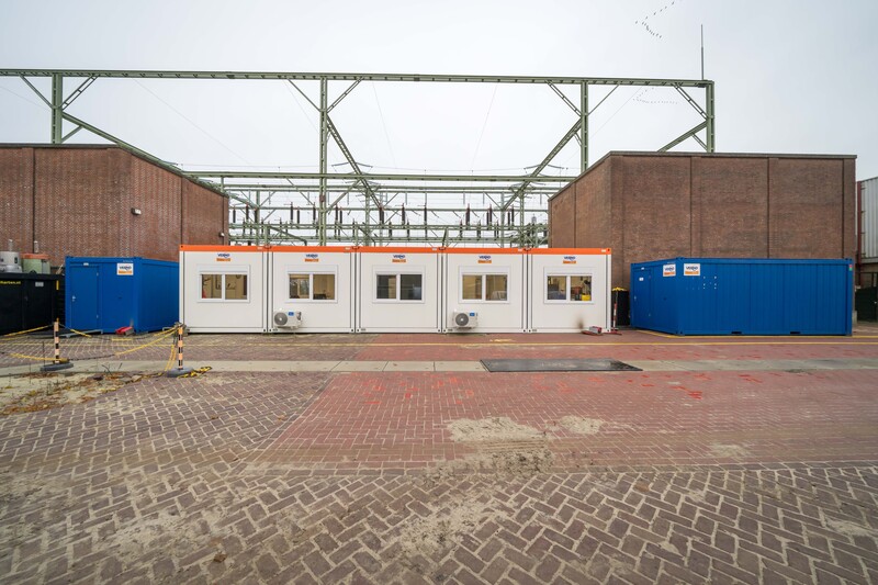Schakelunit 6 x 3 meter inclusief voorportaal huren