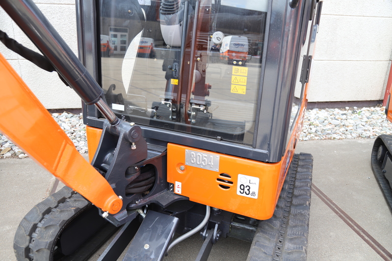 Mini-graafmachine 1.900 kg/diesel huren