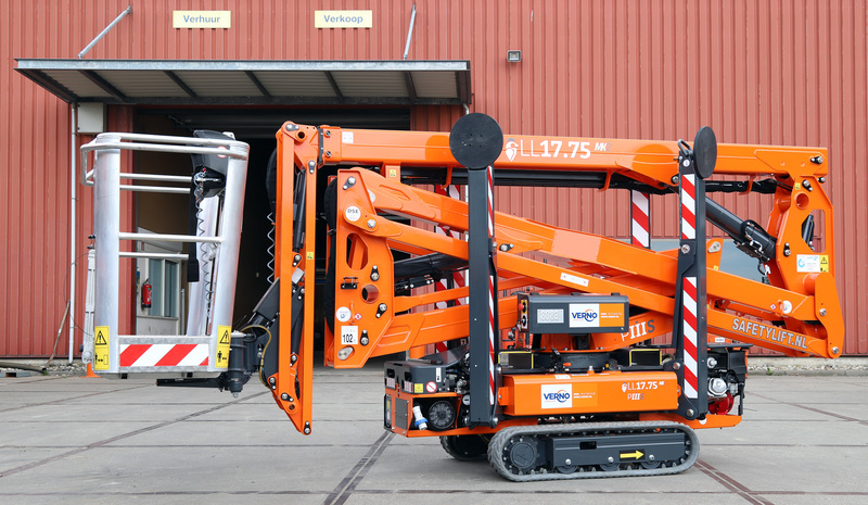 Knik-telescoophoogwerker | 17 meter | Rups - Spin huren