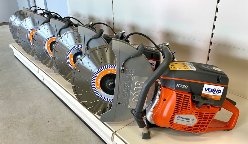 Betonzaagmachine | Benzine | Ø350 millimeter huren