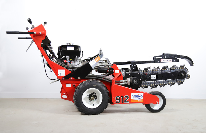 Sleuvengraafmachine | Benzine | Maximaal 60 cm huren