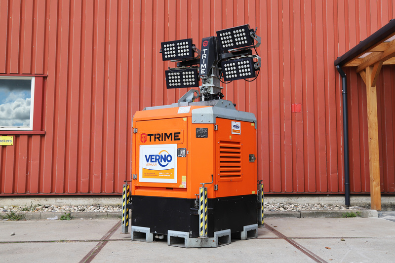 Stationaire lichtmast | 4x300W | LED | Diesel huren