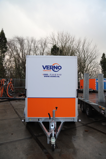 Aanhangwagen gesloten | 3 meter huren
